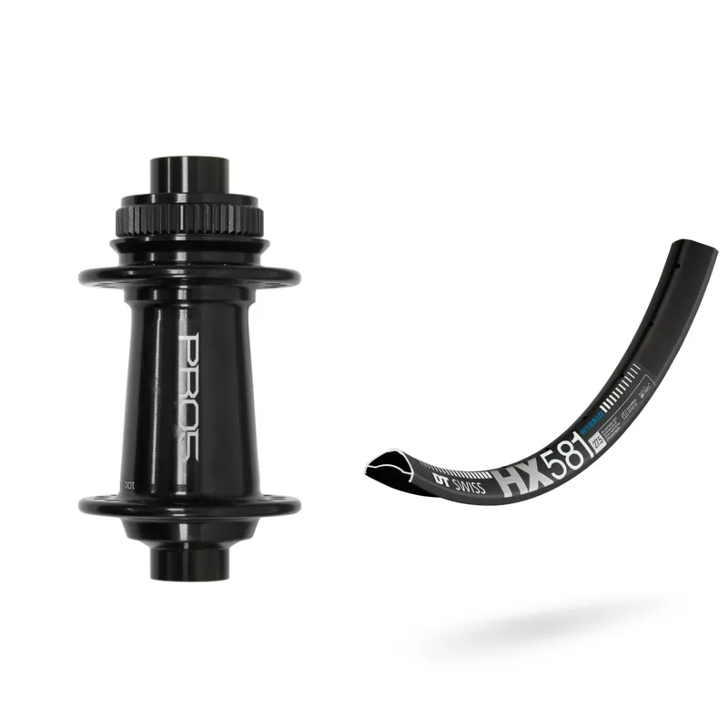 E-Bike Mountain Bike Wheels - Hope Pro 5 E-Bike DT Swiss HX 581 with a Microspline body