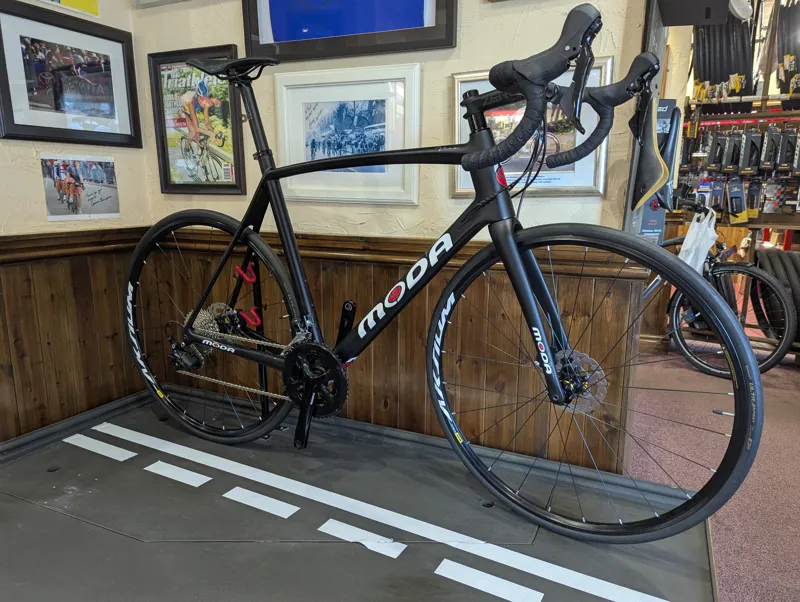 Moda Vivo Disc Brake Road Bike Extra Large in Jet Black-1