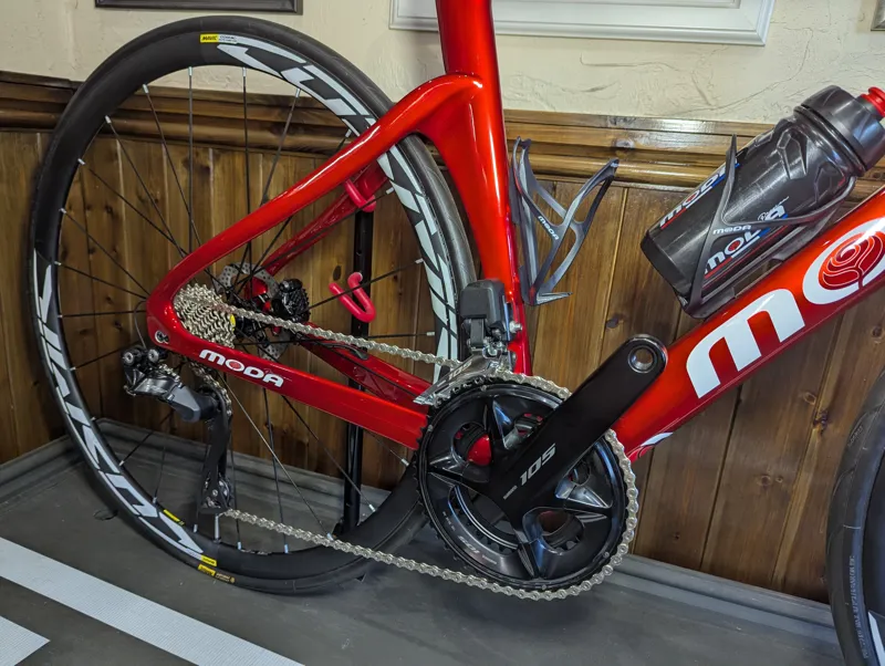 Moda Finale Disc Brake Road Bike Small in Ruby Red-2