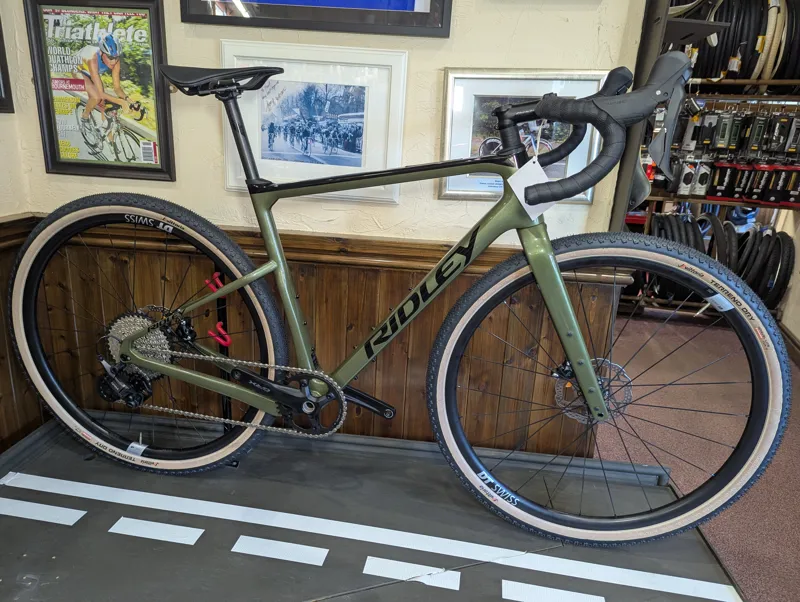 Ridley Kanzo Adventure GRX600 Small in Black and Army Green-1