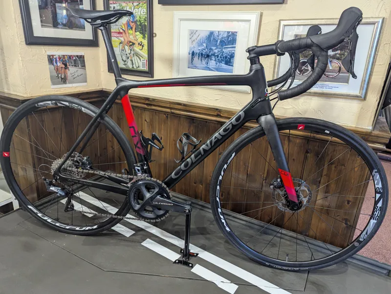 Pre-Owned Colnago CLX Disc Size 52s in Black and Red-1