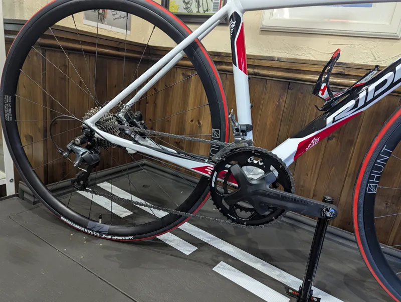 Pre-Owned Ridley Fenix Disc XXS in Red Black and White-2