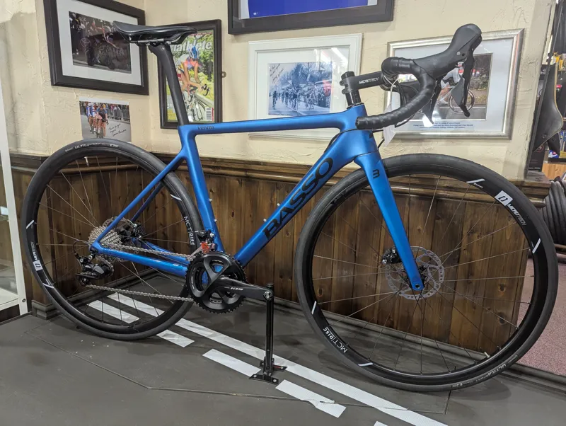 Basso Venta Disc 105 11x Hydro Bike in Sea Blue-1