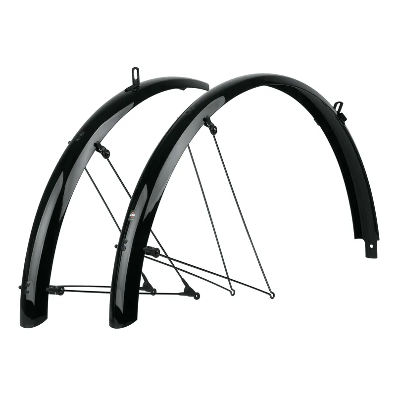Sks Bluemels Mudguard Set Reflective 26' - Black 