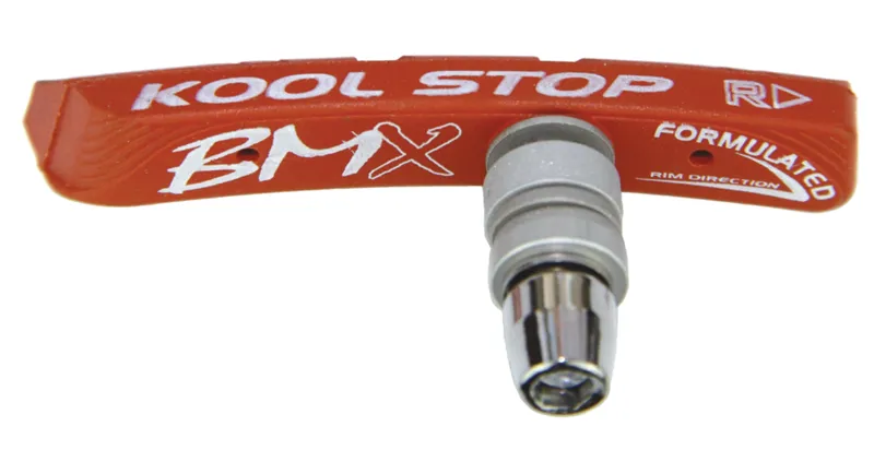 Kool-Stop BMX Threaded Salmon