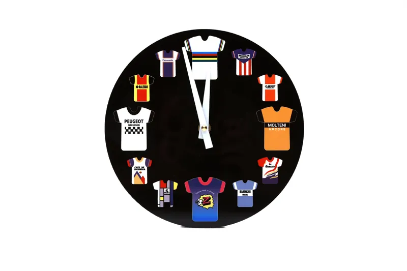 Retro Team Jersey Clock