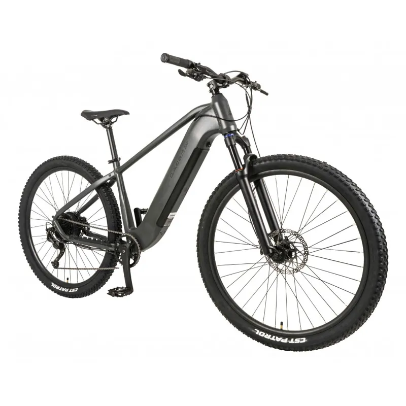 Claud Butler Wrath 1.0  Electric Mountain Bikes Stealth Grey-1