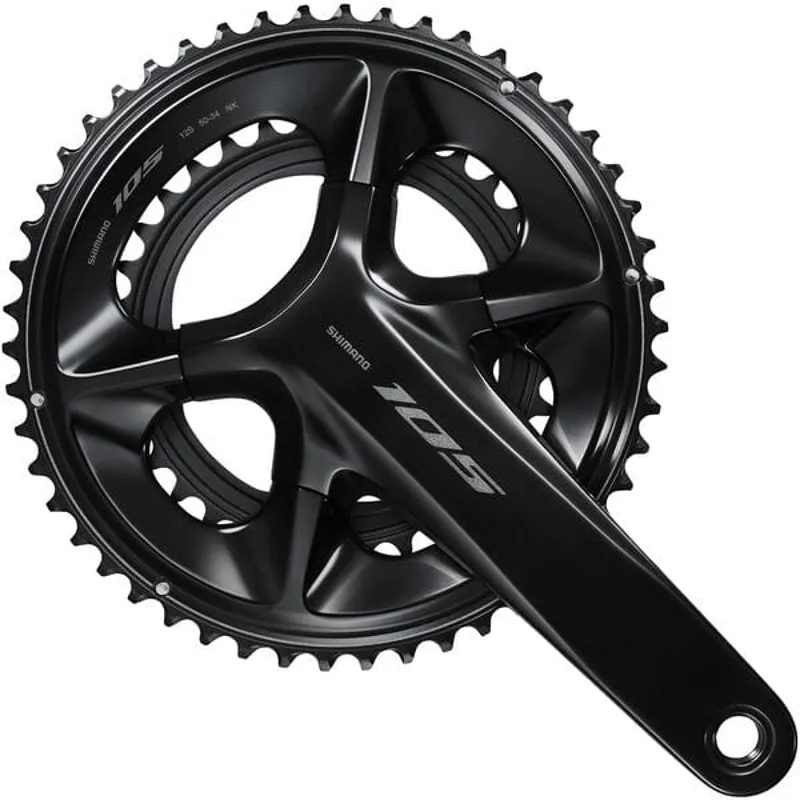 Shimano FC-R7100 105 double 12-speed chainset HollowTech II 172.5 mm 50/34T - Black