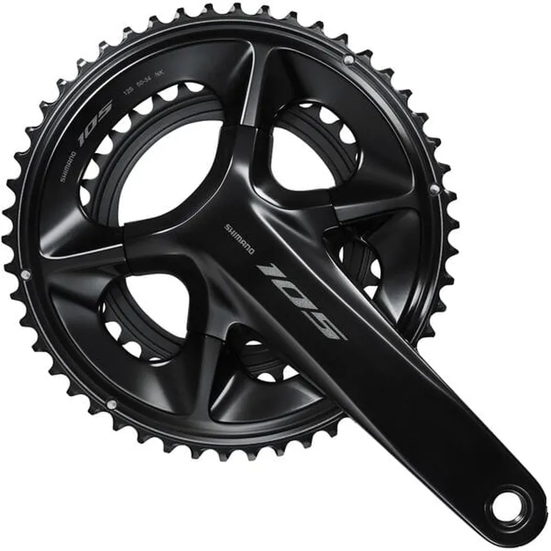 Shimano FC-R7100 105 double 12-speed chainset HollowTech II 170 mm 50 / 34T - Black