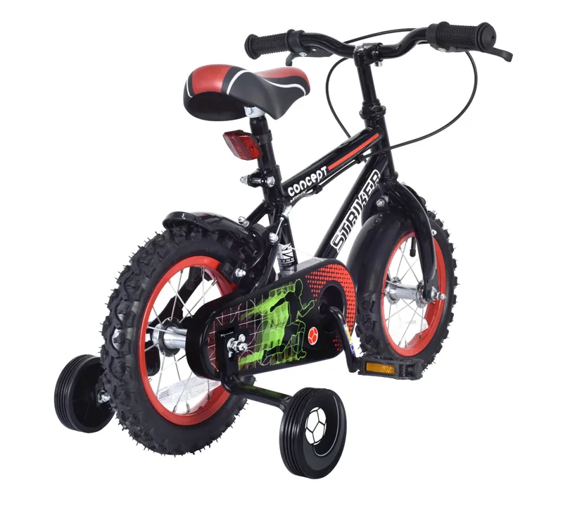 Concept Striker 12 inch Children's Bike in Black-2