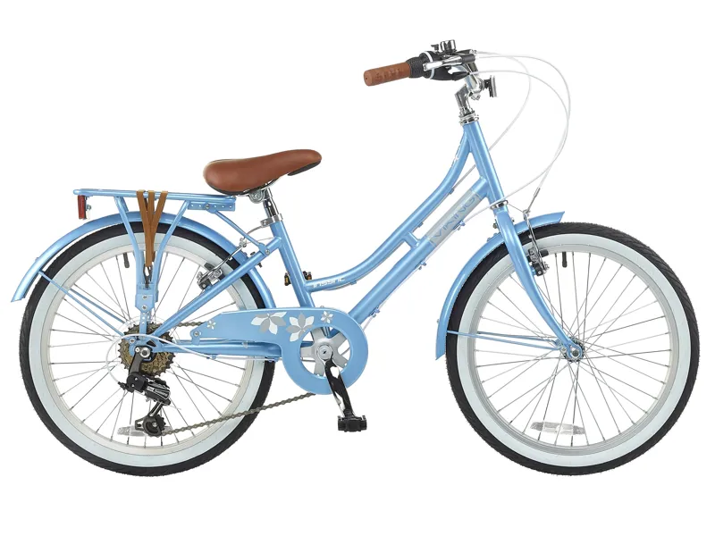 Viking Paloma Girls Traditional Dutch Bike 20 inch Wheel - Blue