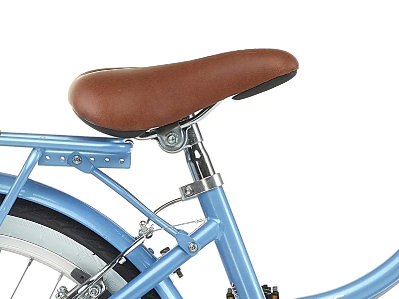 Viking Paloma Girls Traditional Dutch Bike 20 inch Wheel - Blue-1