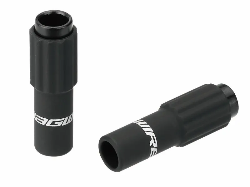 Jagwire 2 Gear Cable Sport Inline Adjuster Alloy  Black 4mm