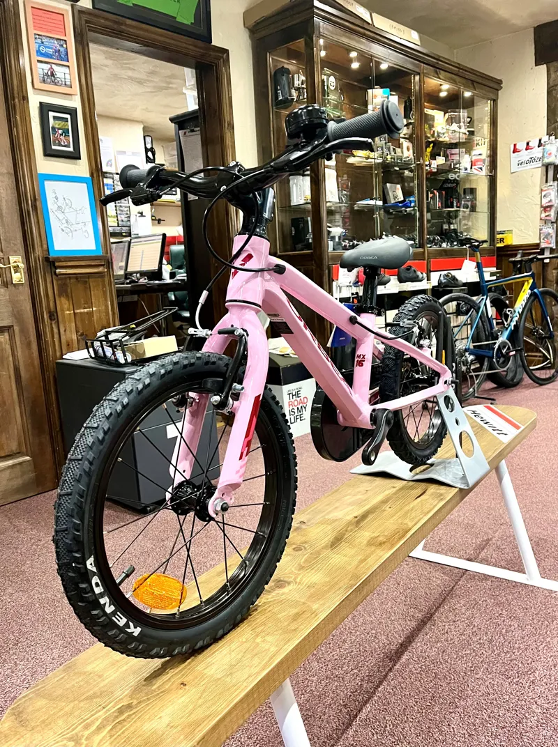 Orbea MX16 Children's Bike in Pink/Maroon-2