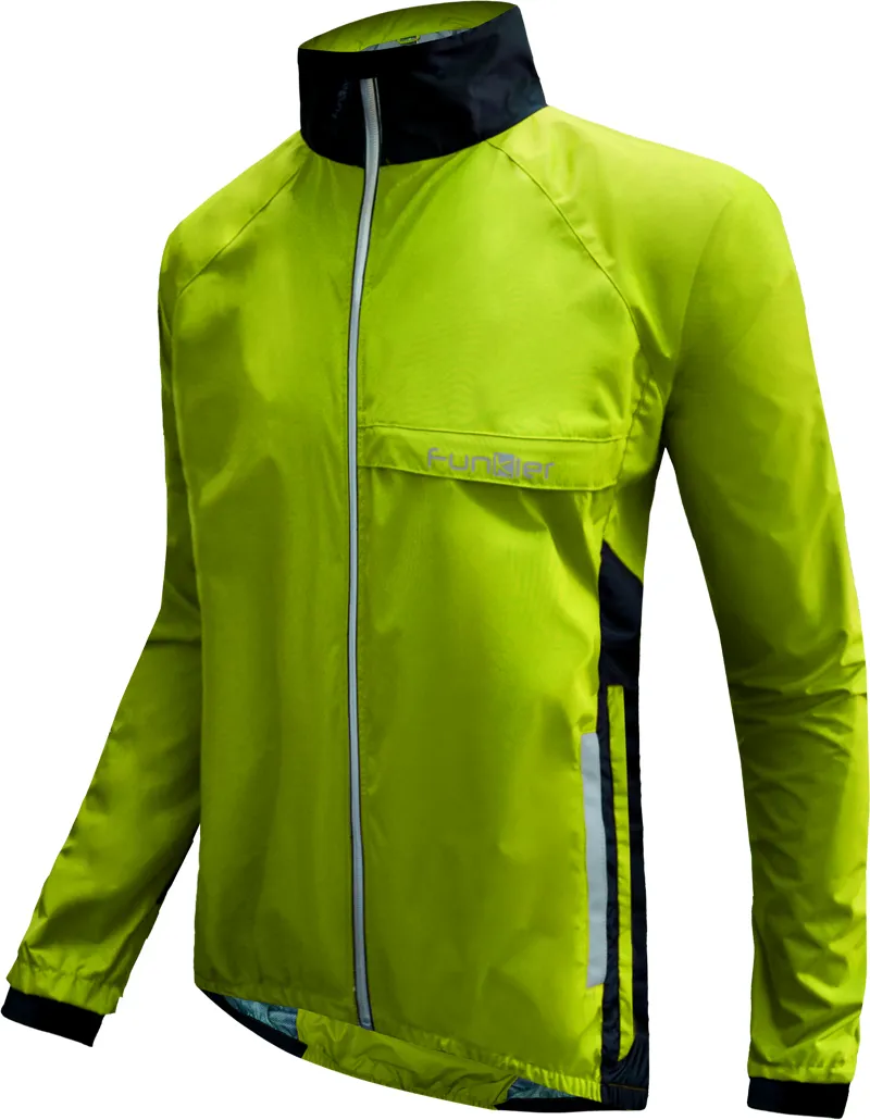 Funkier Attack WJ-1327 Gents Waterproof Jacket In YELLOW Small