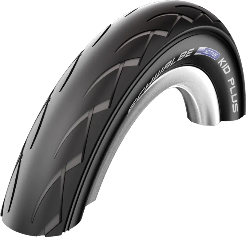 Schwalbe Kid Plus Active Line PunctureGuard Black'n Roll Compound Rigid in Black