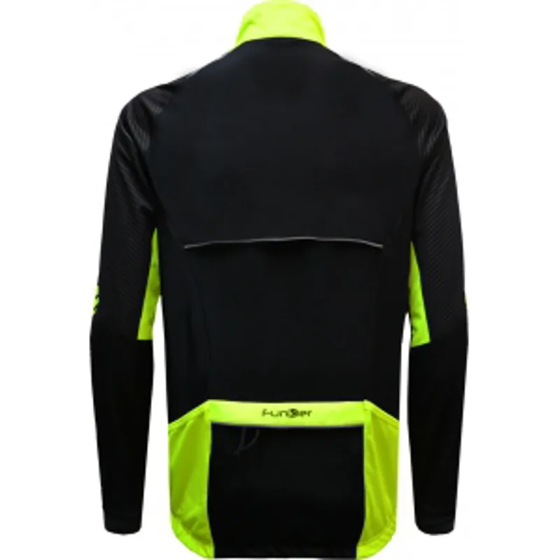 Funkier Tornado WJ-1326 Gents TPU Thermal Jacket In Black/Yellow-1