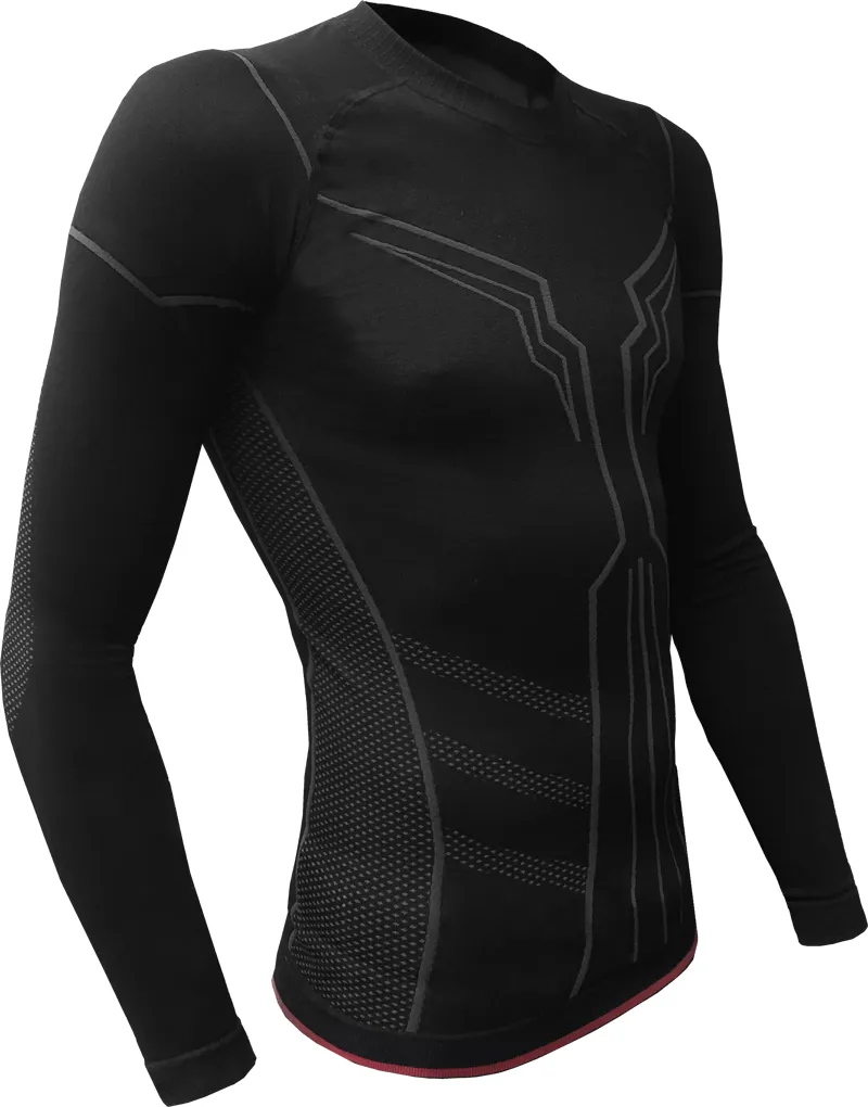 Funkier Merano Pro Kids Thermal Base Layer Unisize - Black