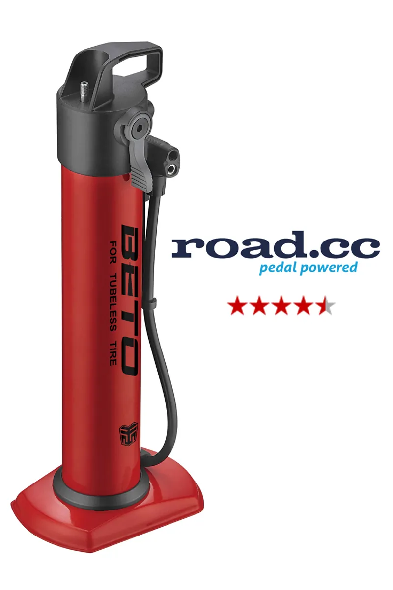 Beto JetAir CJA 001S Tubeless Air Tank Inflator in Red