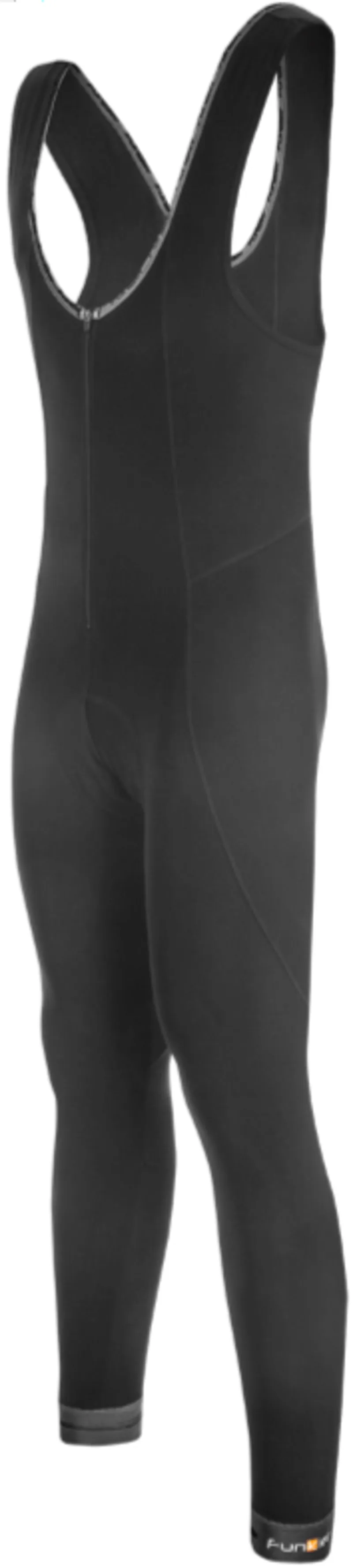 Funkier Aqua Gents Pro Water-Repellent Bib Tights In B14 Pad Small - Black