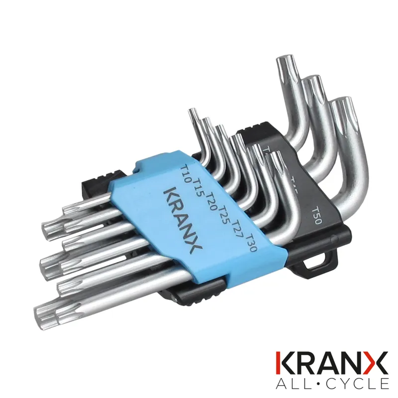 KranX Torx Key Set T-10/15/20/25/27/30/40/45/50