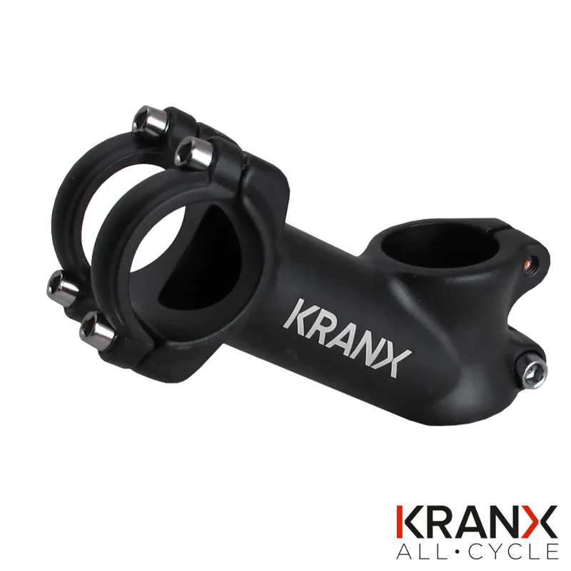 KranX Alloy 35 Rise A/Head 1 1/8 Stem In BLACK 31.8mm