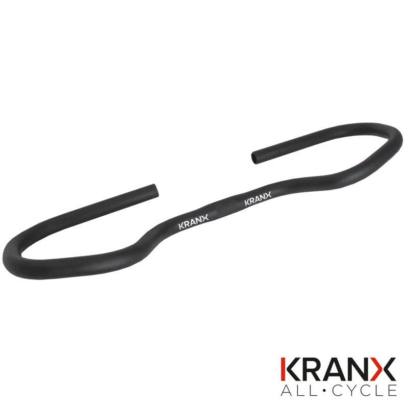 KranX Alloy Trekking City Handlebars - Black. 