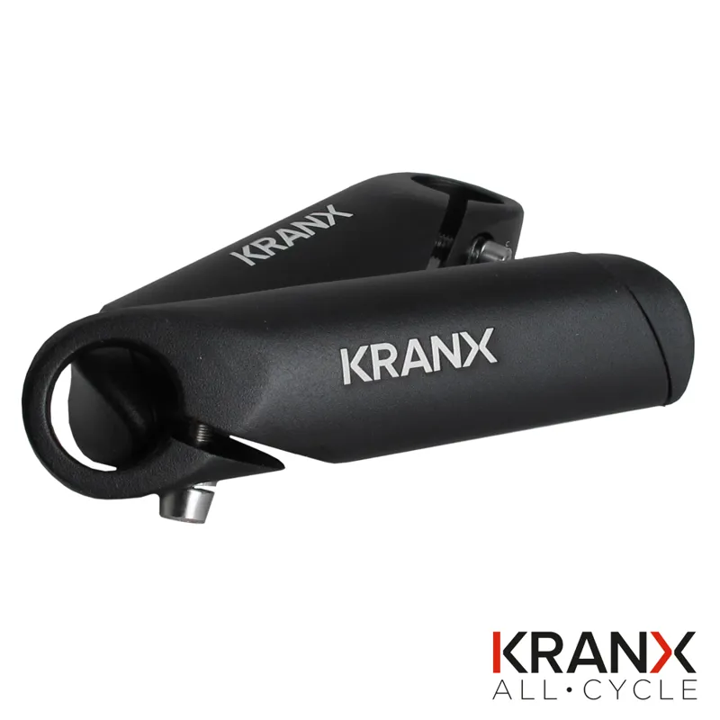 KranX Alloy Short Bar Ends - Black