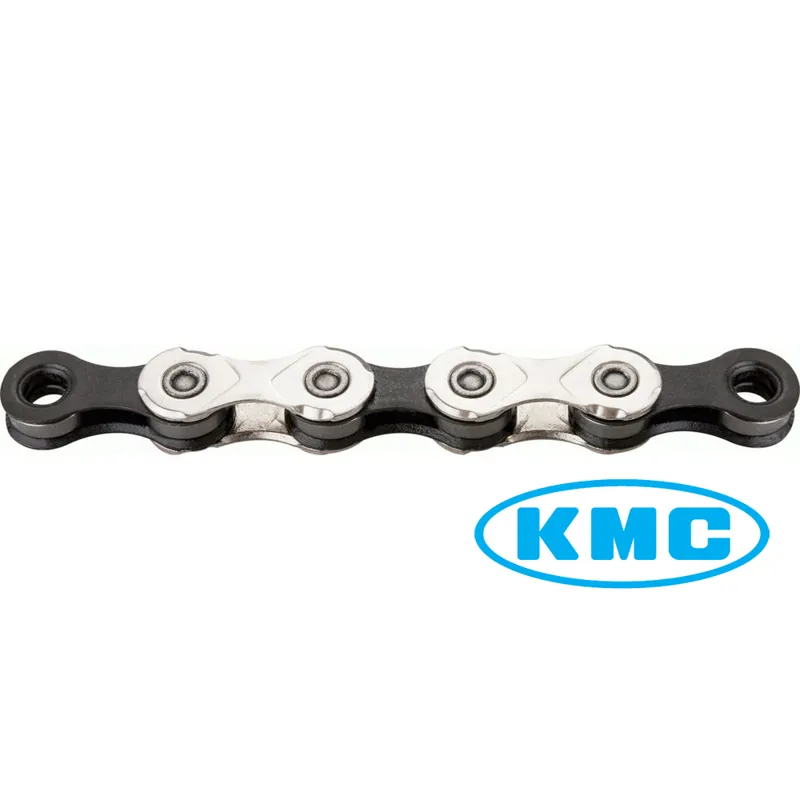 KMC X12 12 Speed Chain in Silver and Black