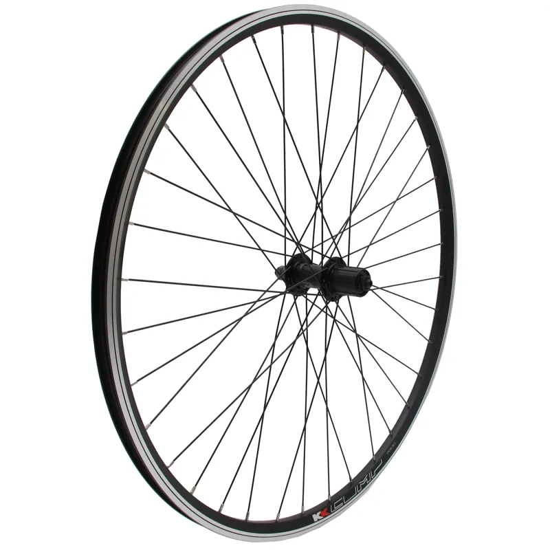 KX MTB 27.5 650B Doublewall Q/R Screw On Rear Wheel Rim Brake  - Black