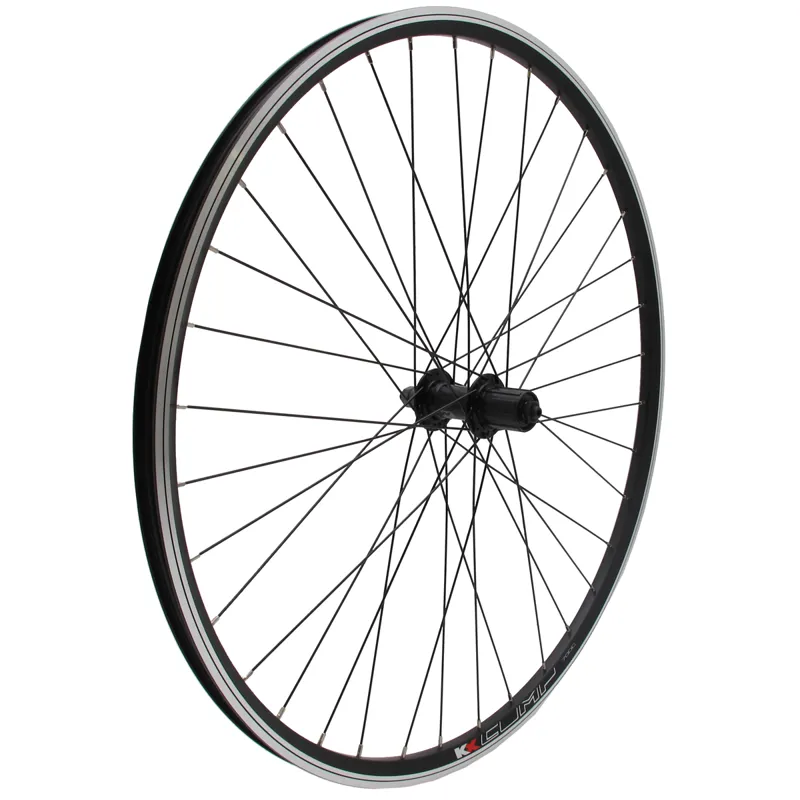 KX Wheels MTB 27.5 650B Doublewall Q/R Cassette Rear Wheel Rim Brake in Black