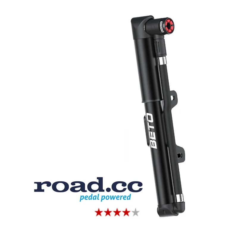 Beto EZ 055A Pre-Loaded Alloy Mini Pump in Black