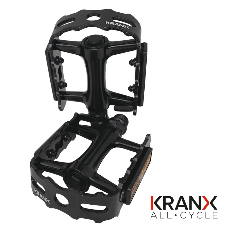 KranX TopTrek Sealed Bearing Alloy Pedal 9/16 - Black