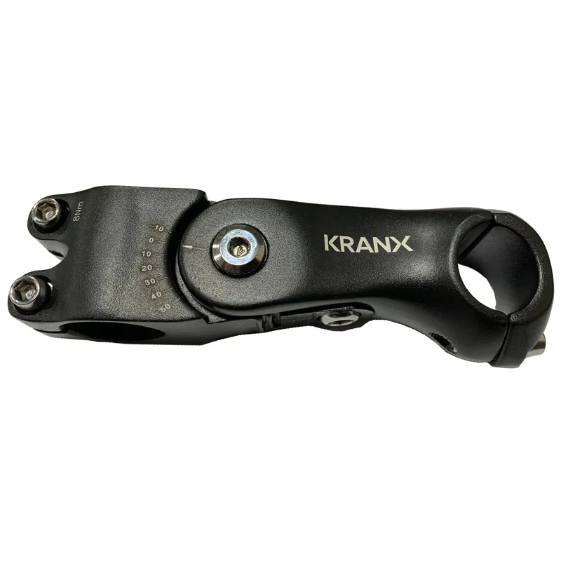 KranX Adjustable A/Head 1 1/8 Stem 110mm/25.4mm - Black