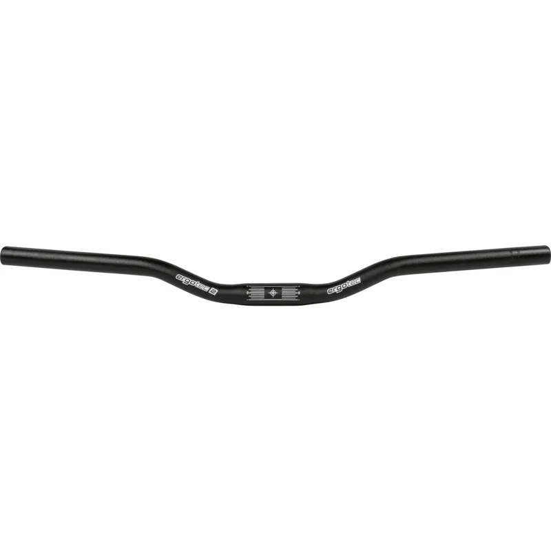 Ergotec Riser Bugel Alloy Handlebars 620mm 25.4mm in Black