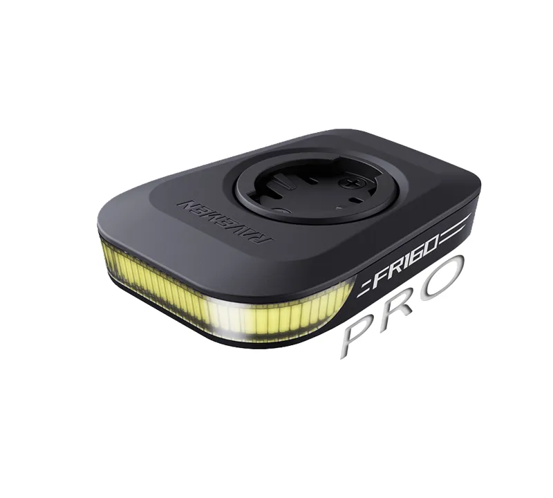 Ravemen FR160 USB Rechargeable Front Front Light With Aluminium Mounting Tab 160 Lumens Compatible With Garmin in Black