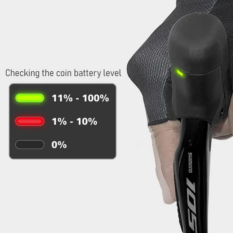Shimano STI LVR 105 R7170 Di2/Hydra RH FR Black 12-speed right-1