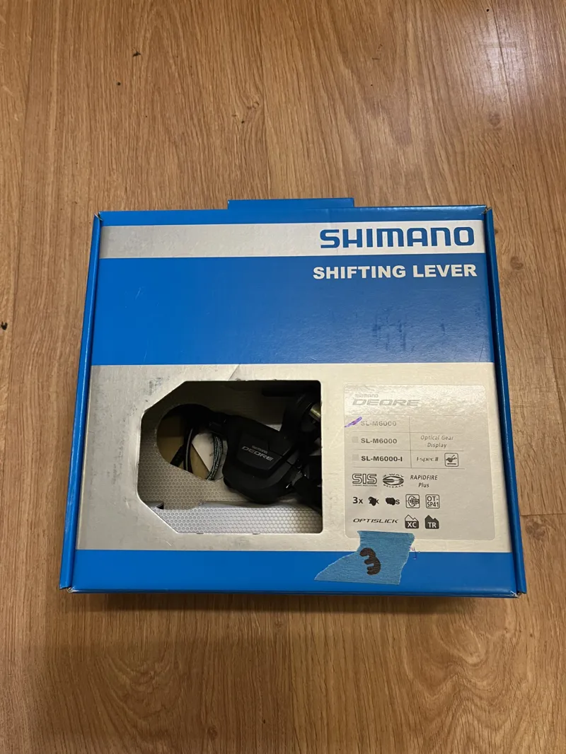 Shimano Deore SL-M6000 trigger shifter 3x10 speed LEFT HAND ONLY.-2