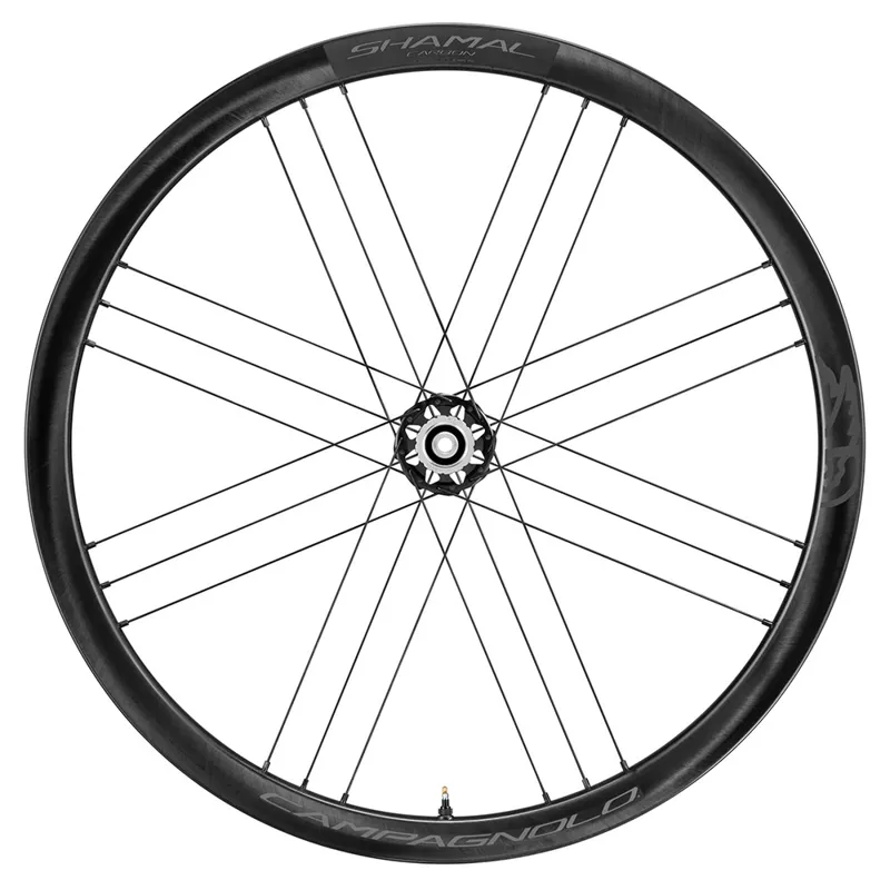 Campagnolo Shamal Carbon Disc 2 Way Tubeless Wheels - Black-2