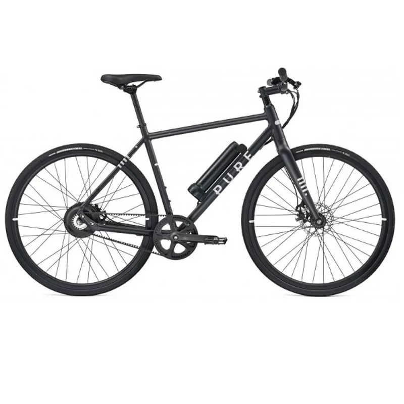 Pure Flux One Electric Bike with 21 inch frame in Black