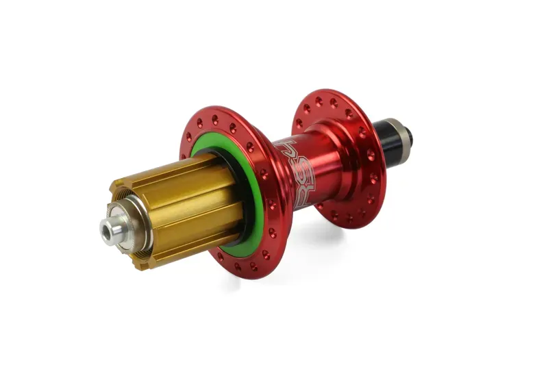 Hope RS4 28-hole 130mm Rear Hub in Red