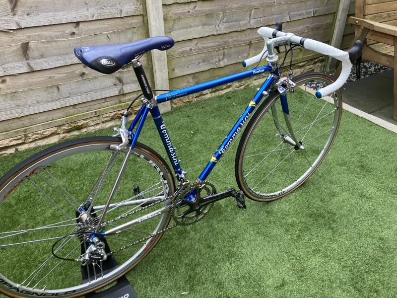 Tomassini 60th Anniversary Classic Frame and Bike in Blue-1