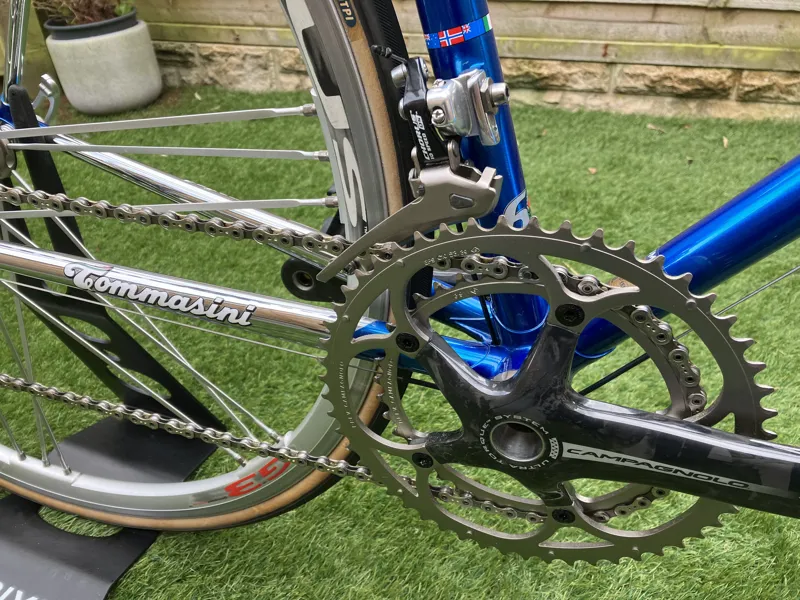 Tomassini 60th Anniversary Classic Frame and Bike in Blue-4