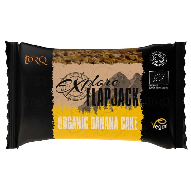 Torq Explore 65g Flapjack in Banana Cake Flavour