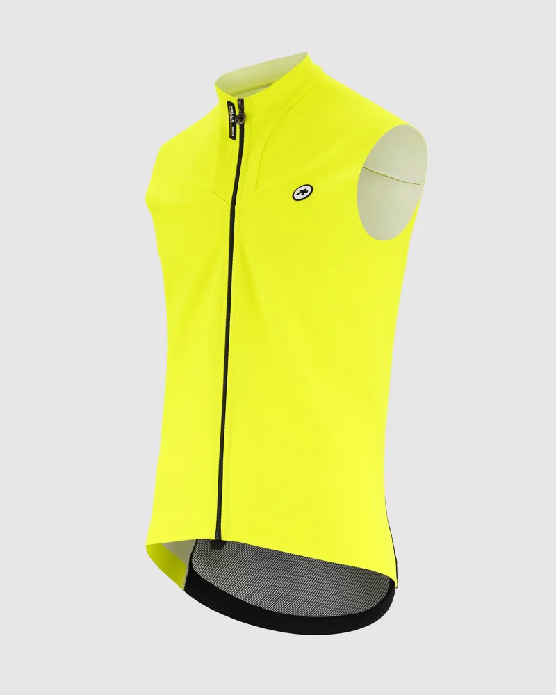 Assos Mille GTS Spring Fall Vest C2 in Large Fluorescent Yellow-1